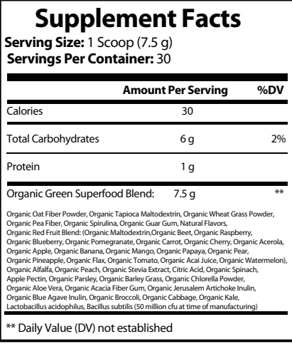 Organic Super Greens