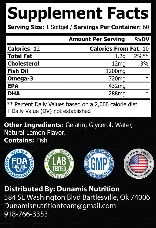 Omega 3 Fish Oil