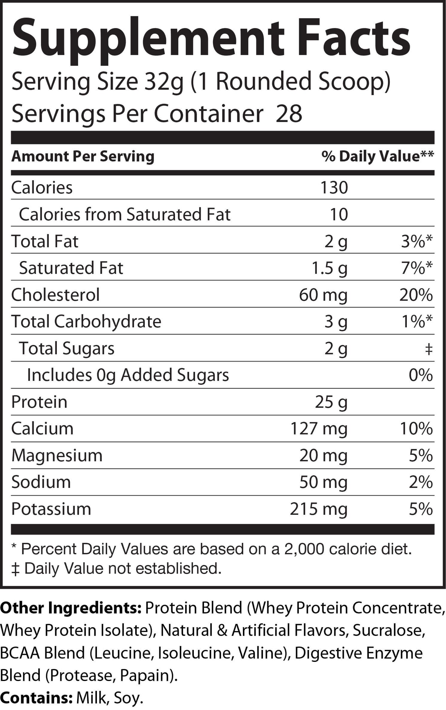 Whey Protein Vanilla Ice Cream